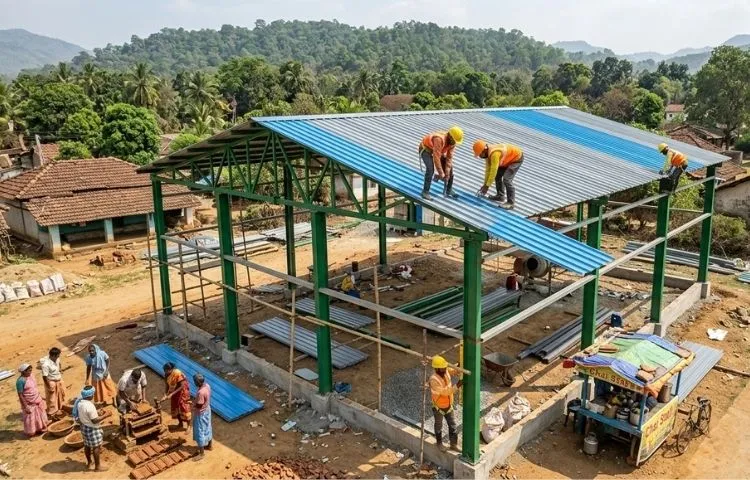 Smart pre-engineered building systems in Rajasthan for commercial and industrial projects.