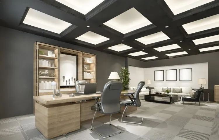 Smart interior Fit-out solutions in Kolkata with elegant finishing work.