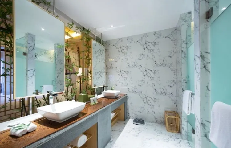 Modern luxury Interior Fit-out in Mumbai with premium marble finishing designs.