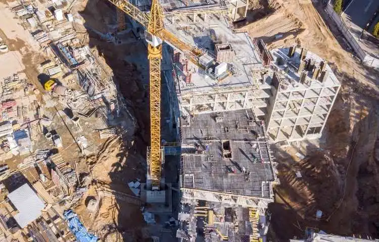 Industrial facility construction in Chennai with optimized space utilization planning.